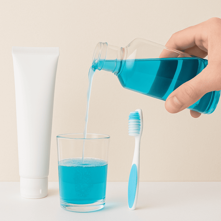 article Bain de bouche avant ou après le brossage