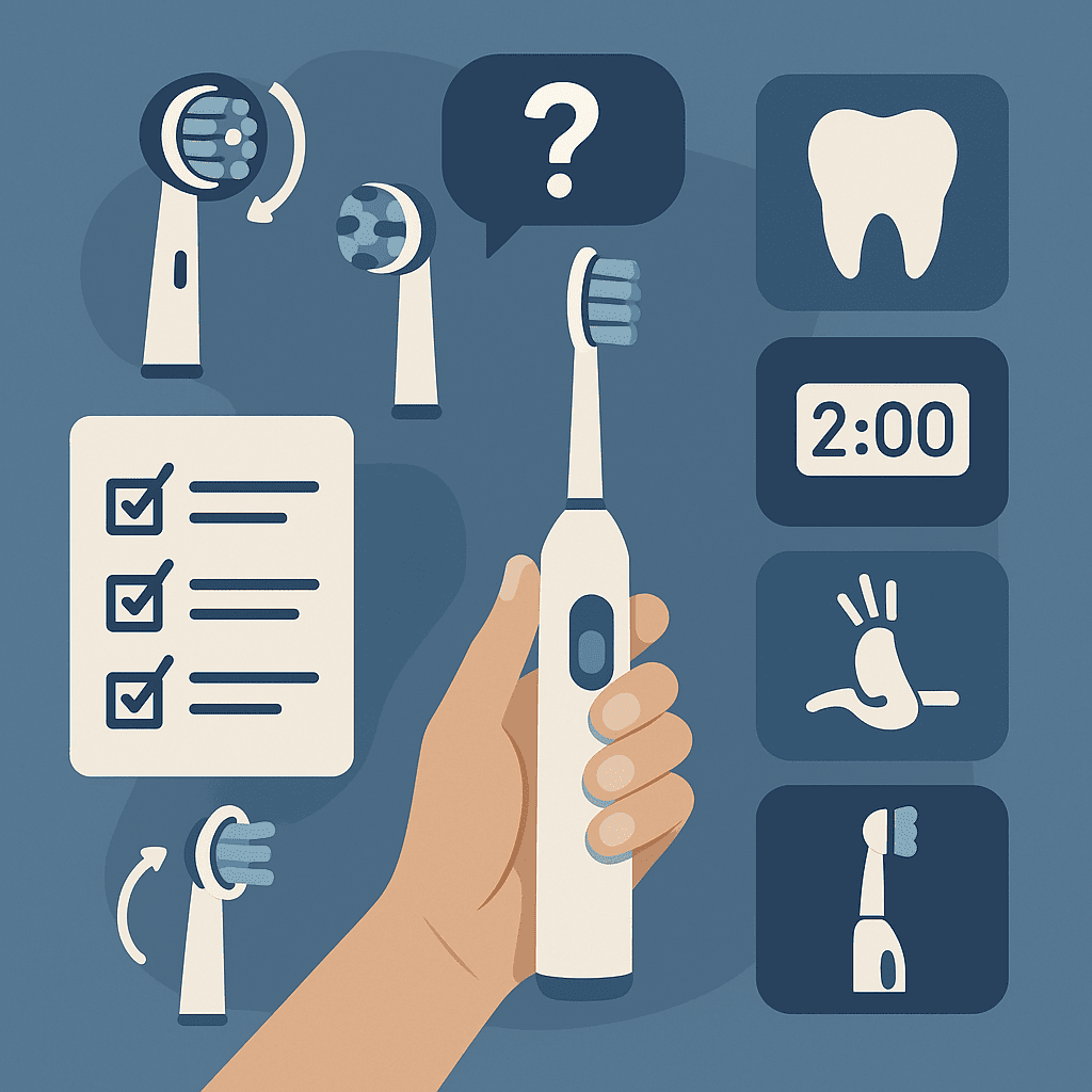 Comment choisir sa brosse à dents électrique