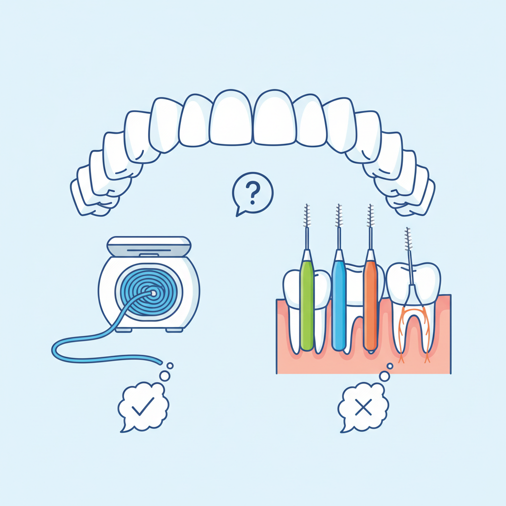 Fil Dentaire Ou Brossettes Interdentaires : Quel Choisir ?